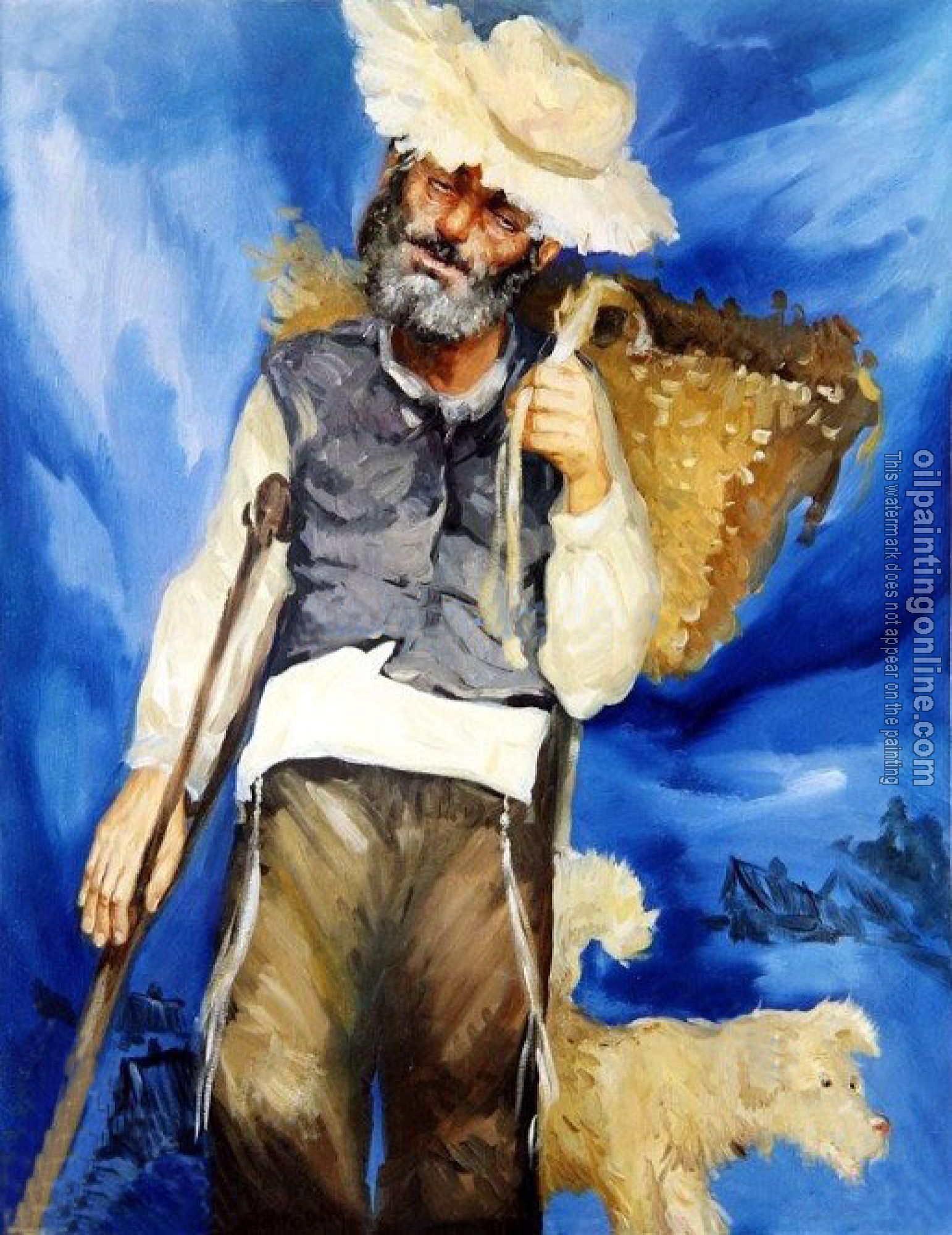 Oil Painting Reproduction - Jewish art